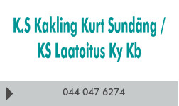 K.S Kakling Kurt Sundäng / KS Laatoitus Ky Kb logo